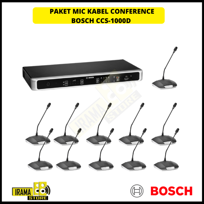 Mic Kabel Conference BOSCH Type CCS 1000D - 11 Mic